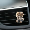 thumbnail image 3 of PATLOLLAV 1 Pcs Car Air Freshener Creative 2D Flat Acrylic Cute Cat Car Diffuser Air Conditioner Outlet Clip Car Accerssor for Air Conditioner Outlet Air Freshener Vent Clip Car Perfume Decoration, 3 of 4