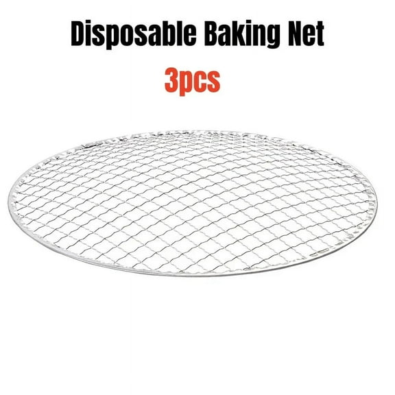 Portable Barbecue Grill Korean Charcoal Stove Stainless Steel Split BBQ Stove Round Non-stick Barbecue Rack For Outdoor Camping