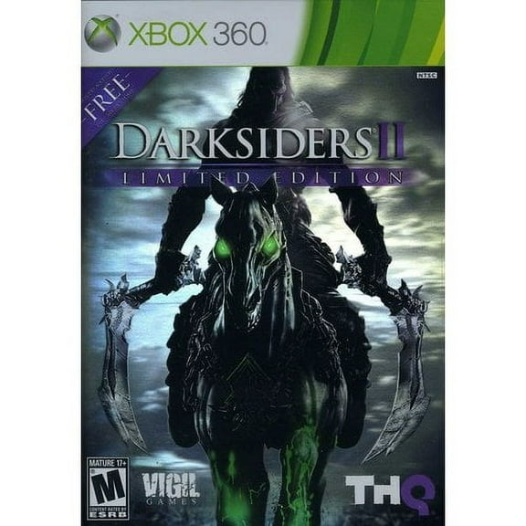 Darksiders 2 Limited Edition - (CIB) - Microsoft XBOX 360 CLEAN DISC