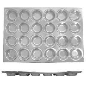Aluminum Bake Baking Baker Pan Muffin Cupcake 24 Pan