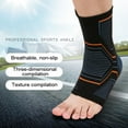 thumbnail image 2 of Elastic Knitted Ankle Protector Support Brace For Cycling Yoga Basketball Volleyball Men Women Foot Joint Ankle Protector, 2 of 13