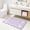 purple, variant on JilgTeok Faux Fur Bow Knot Bath Mat Soft Absorbent Non Slip Bathroom Rug 16x24 Inch Quick Dry Plush Floor Mat for Bathroom Sink Entryway Bedroom Dorm Decorative Home Decor