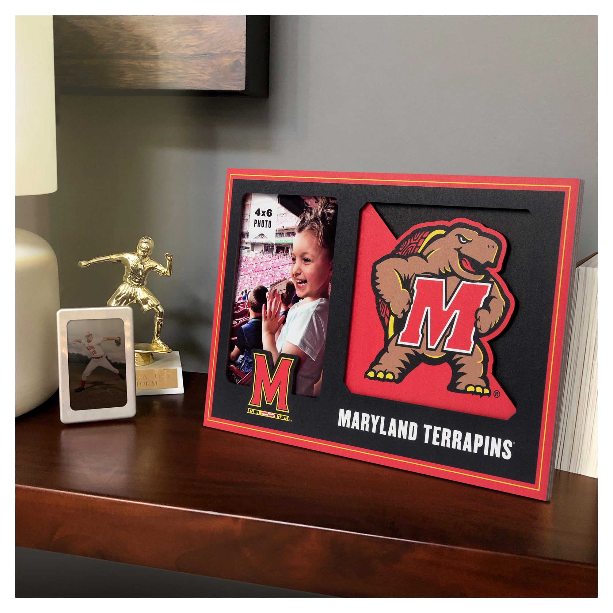 IDNA Maryland Terrapins 3D Logo Series Picture Frame
