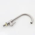 thumbnail image 3 of Stainless Steel Faucet Single Cold Water Faucet Vertical Bathroom Faucet Kitchen Water Faucet Style 2, 3 of 4