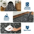 thumbnail image 4 of Vintage Rug 10x13 Washable Rug for Living Room, Traditional Oriental Carpet with Non Slip TPR Backing, Low Pile Thin Foldable Mat, Soft Non Shedding Floor Covering for Nursery, 4 of 8