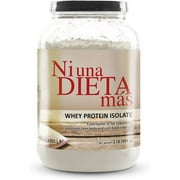 NI UNA DIETA MAS - Whey Protein Isolate (Delicious Vanilla) No Sugar, No Lactose, Easy to Mix