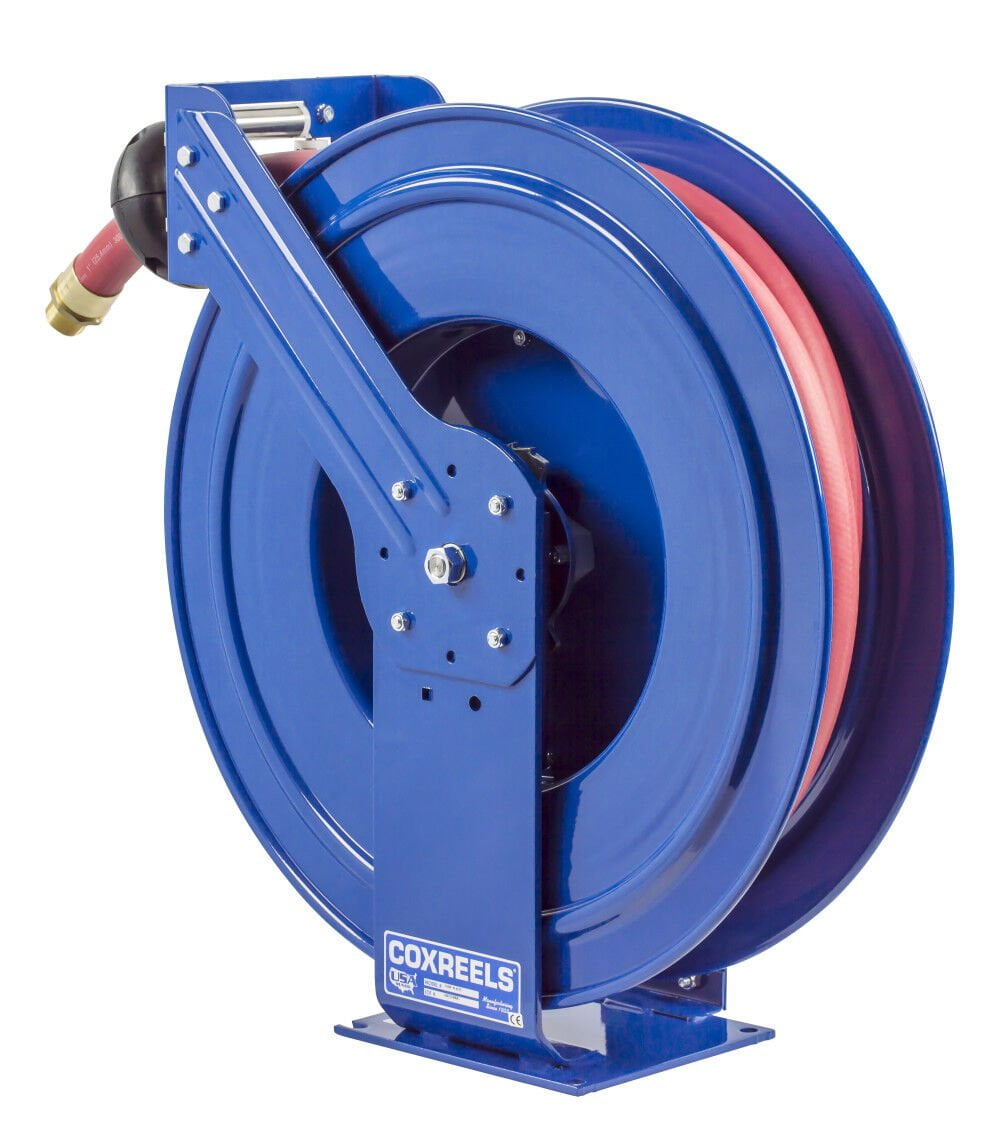 Coxreels Hose Reel Supreme Duty Spring Rewind For Fuel 3/4In Id 35' Fuel Hose 300 Psi