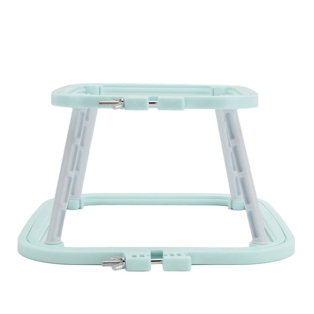 Double Layer Embroidery Hoop Needlework Frame Holder with Needle, Secure Connection, Multi Purpose for Craft Projects
