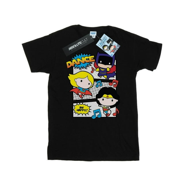DC Comics T-Shirt de Danse Chibi Super Amis pour Hommes