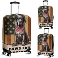thumbnail image 2 of Freedom Paws Patriotic Great Dane Vintage Memorial Day Travel Luggage Cover Danes Dog Lover Gifts Suitcase Dust Protective Decor - 12006, 2 of 5