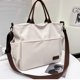 thumbnail image 5 of Bolso de hombro casual para mujer Bolso de compras de gran capacidad Moda para el trabajo (Blanco) Ndcxsfigh Para Estrenar, 5 of 8