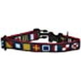 thumbnail image 3 of Preston Ribbons Dog Collar, Nautical Code Flag, Medium and Large Dogs, 1 1/4 Inch Width (Medium, 1 1/4 Inch Width), 3 of 3