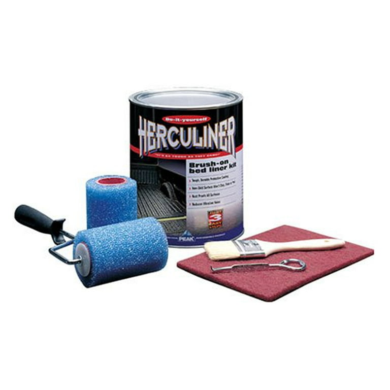 herculiner hcl1g8 gray brush-on bed liner kit - Walmart.com