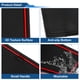 thumbnail image 5 of Tapete antideslizante para automóvil para Hyundai Kona Electric EV MY 2020-2022, tapete de almacenamiento antideslizante para el brazo de la puerta, set de 18 Pcs en rojo, 5 of 6