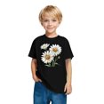 thumbnail image 3 of RXIRUCGD 2025 Vêtements d'Été pour Enfants T-shirt Imprimé Mode Mignon Col Rond Manches Courtes, 3 of 5
