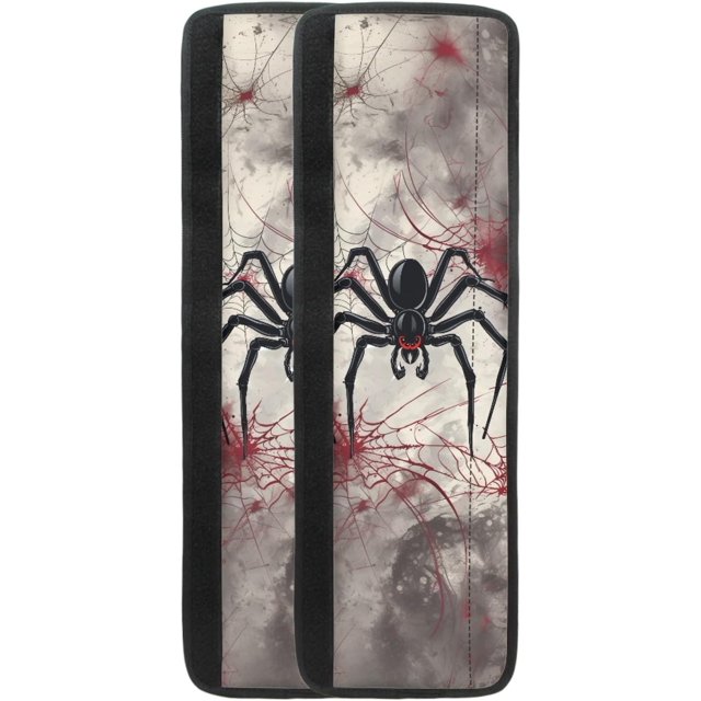 NETILGEN Spider Web Fridge Door Handle Covers Set of 2, Keep Fingertips Dust Food Stains Protector Microwave Oven, Suitable for Home Kitchen Appliance Decoration Gift for Women