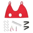 thumbnail image 1 of kusrkot Animal Toilettage Hamac Aide Pratique pour Chien Chat Retrait de l'Oreille M Rouge M, 1 of 9