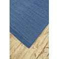 thumbnail image 3 of Feizy Marlowe Modern Chevron, Blue, 2'6" x 8' Runner Sheen Handmade Casual Abstract Design Carpet for Living Dining Bed Room, 3 of 5