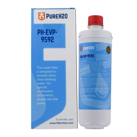 PureH2O PH-EVP-9592 Compatible Replacement for Everpure EV959206 RV, Camper, Boat, Water Filter