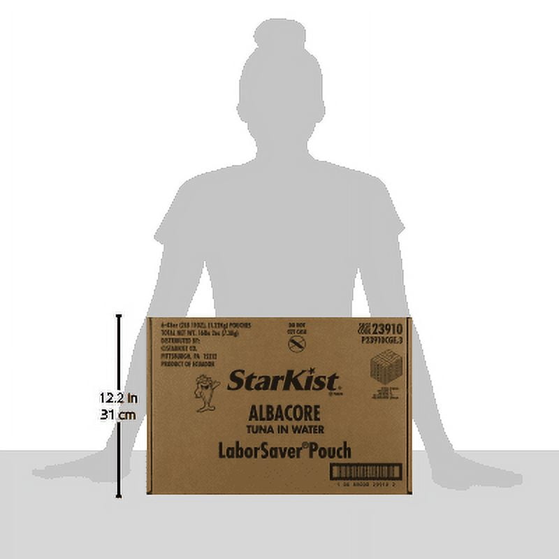 StarKist® Albacore White Tuna in Water - (6) 43 oz Pouch