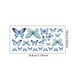 thumbnail image 3 of Pegatina De Pared De Mariposa Azul Brillante, Pegatina De Mariposa, DecoracióN De Dormitorio, 3 of 5