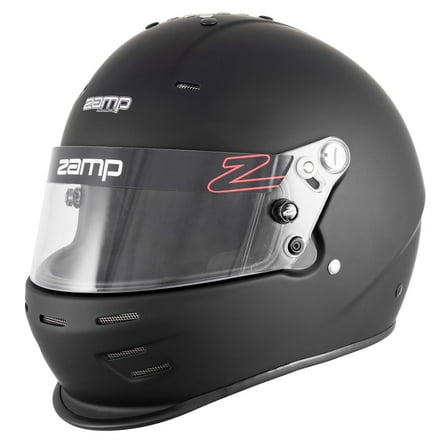 Zamp H78203FL RZ-38 Racing Helmets, SA2025, Matte Black, Large