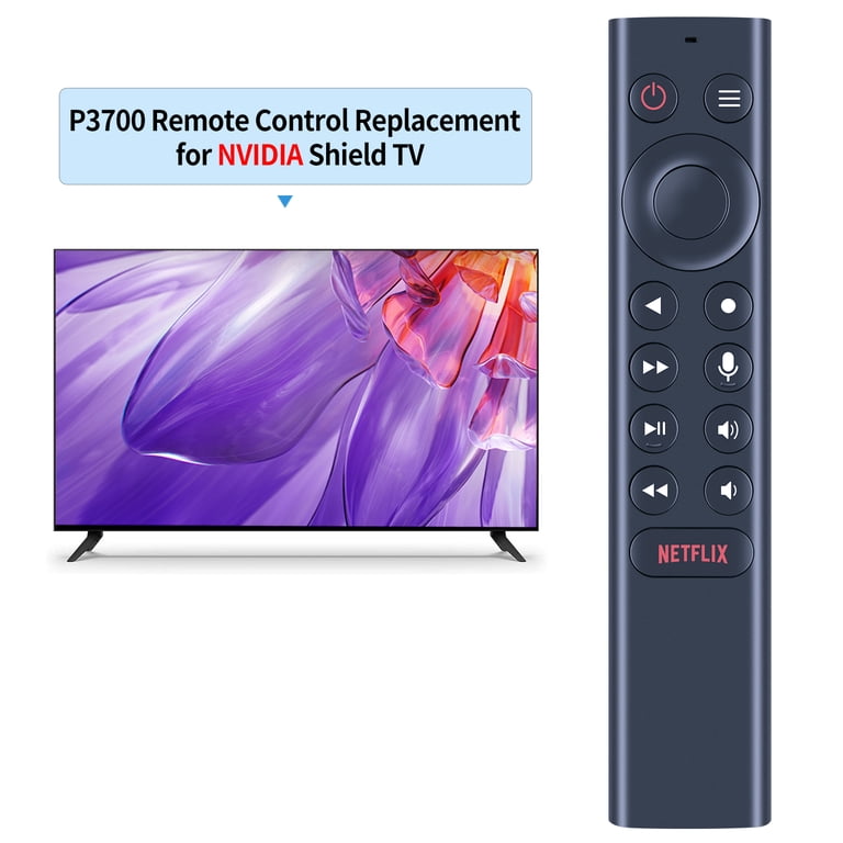 P3700 Replacement Bluetooth Voice Remote For Nvidia Shield TV (2015, 2017, 2019 Models) - With Microphone