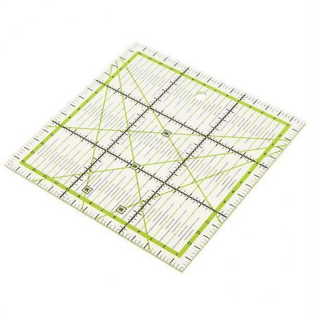 jifeng 2x1 Piece Plastic Quilting Template Patchwork Tailor Sewing Ruler Square 2 Pcs