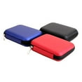 thumbnail image 4 of Hicess Portable Zipper Closure Earphones 2.5inch Hard Dive Memory Card Storage Case Bag, 4 of 7