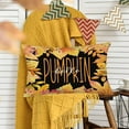 thumbnail image 4 of Fall Hello Pumpkin Throw Lumbar Pillow Cover 12x20 Inch Black Orange Autumn Maple Leaves Farmhouse Harvest Fall Home Decor Pillow Cases Thanksgiving Gifts Pillowslip for Sofa Couch, 4 of 6