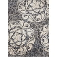 thumbnail image 2 of Nourison Maxell Floral Ivory/Charcoal 9'3" x 12'9" Area Rug, (9x13), 2 of 5