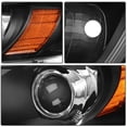 thumbnail image 5 of CCIYU headlights assembly For Honda Accord 2013-2015 With protective coating Black Housing Amber Reflector Clear Lens, 5 of 5