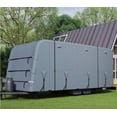 thumbnail image 3 of Windproof Camper Cover with Extra-Thick 6 Layers Anti-Uv Top Panel, Breathable, Water-Proof, Rip-Stop with 2Pcs Extra Straps & 4 Tire Covers, 3 of 8