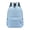 Light Blue, variant on Classic Solid Color Backpack, Lightweight Nylon Daypack, Simple Casual Rucksack, Water Resistant Carry Knapsack, Front Pocket Storage Backpack, Minimalist Travel Backpack for Outdoor Activities