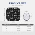 thumbnail image 3 of Fotbe Ho-Ho-Ho 2 2-Piece Car Windshield Sun Shade | Sun Blocker for Car Windshield | Foldable Automotive Interior Accessories for Sun Protection-Small, 3 of 6