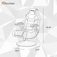 X Rocker Torque 2.1 Wireless Pedestal Gaming Chair, Black/Red