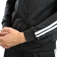 thumbnail image 3 of Pants deportivo Sudadera y Chamarra, Varonil, Caballero, Hombre en color Negro Fire Sports  Conjunto deportivo/Pants/Negro, 3 of 6
