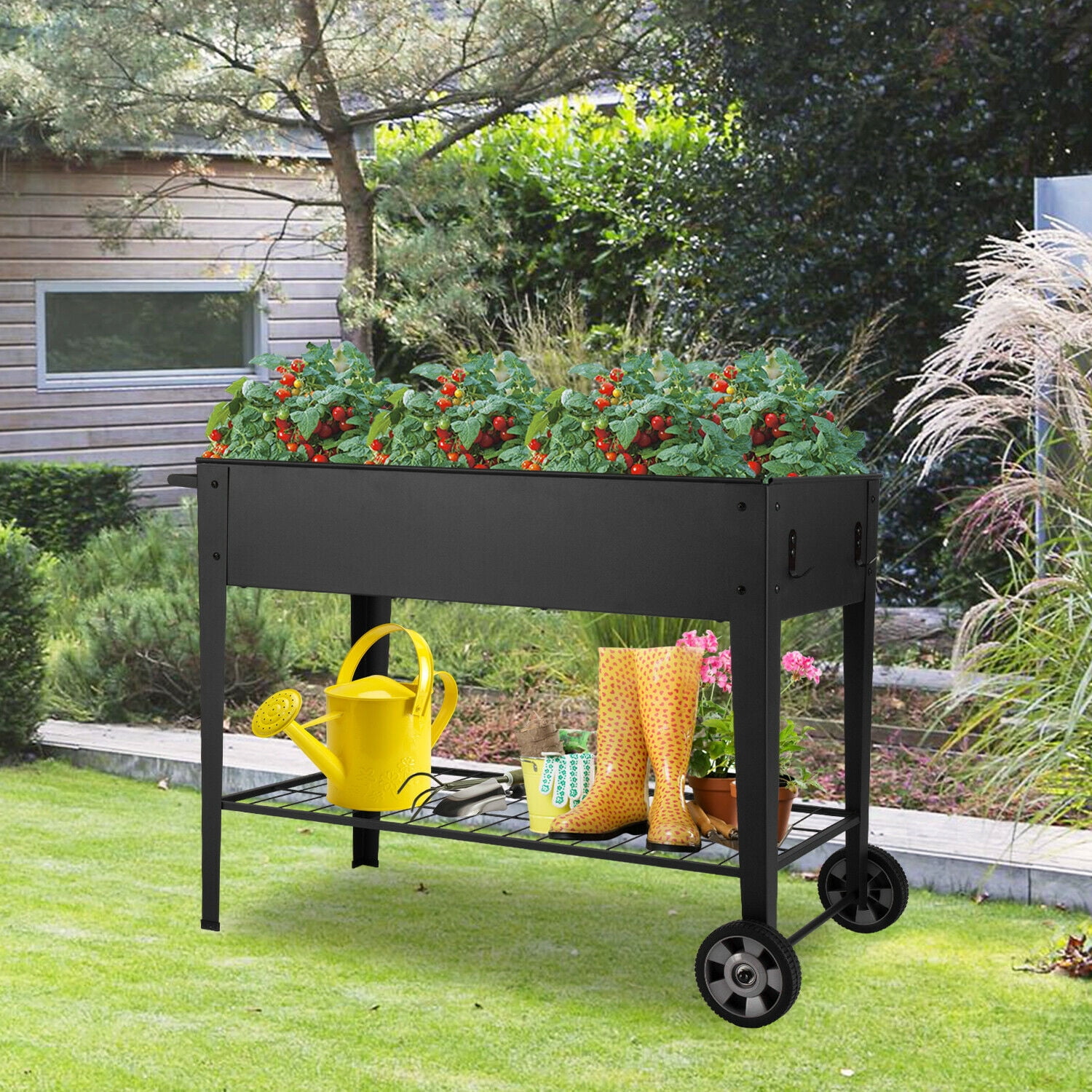 New Arrival Raised Garden Bed with Legs Outdoor Raised Planter Box on ...
