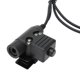 thumbnail image 2 of Walkie Talkie Auricular U94 PTT Radio portátil Adaptador de auriculares unilateral con micrófono para MOTOROLA GP88, 2 of 10