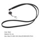 thumbnail image 2 of unbranded Cuerdas Colgantes Telescópicas Para Tarjetas De Trabajo Y Teléfono De Cuello Negras Duraderas, 2 of 7