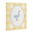 thumbnail image 2 of Stupell Industries Cottage Little Goose on Yellow Gingham Canvas Art, 16 x 20, by The Paper Curator, 2 of 8