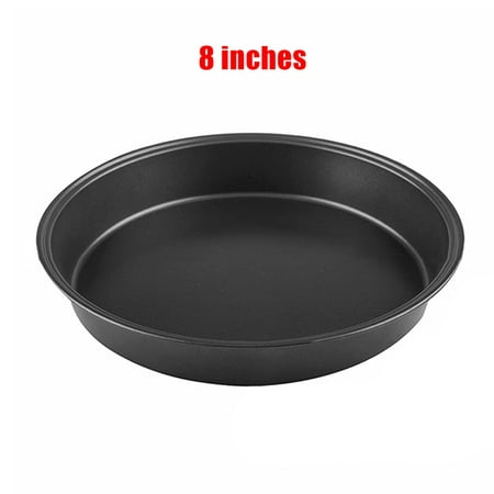 

8 Inch Non-Stick Pizza Pan Oven Baking Trays Cake Mold Microwave Bakeware Plate Kitchen Tools New