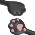 thumbnail image 2 of PZXO Handheld Shower Head, High Pressure Cat Paw-Shaped Showerhead with 3 Spray Settings, Cute Filtered Anti-Leak Water Flow Shower Head for Adult, Kids, Pet Bath, with 2 Filters, Black, 2 of 8