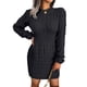 thumbnail image 3 of Vestido de mujer, vestido de suéter para mujer, vestido de suéter, vestido de punto, ultra sensible, 3 of 6