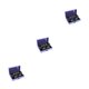 thumbnail image 4 of Matsuzay Auriculares compatibles con Bluetooth Cancelación de ruido Control de voz Auriculares estéreo Manos libres Auriculares de música digital Púrpura 3piezas, 4 of 6