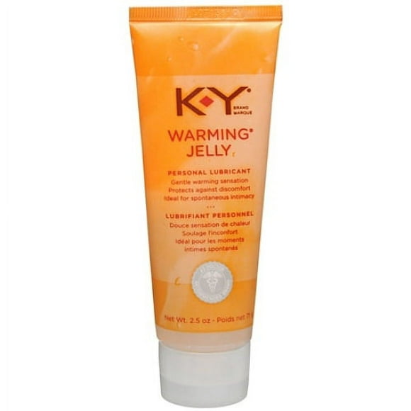 K-Y Warming Sensation Gel Lubrifiant Personnel - 2.5 Oz, 2 Pack