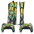 thumbnail image 2 of Psychedelic Zombie Skull Print PS5/PS5 Pro/PS5 Slim Digital Disc Skin Sticker For Console And Controller Skins, 2 of 7