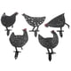 thumbnail image 1 of Decoración de jardín, juego de 5 estacas para pollos, estaca para animales, estaca para pollos, artesanía superior, 1 of 12