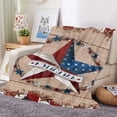 thumbnail image 1 of Independence Day Printed Flannel Blanket Conditioning Blanket Sofa Blanket Nap Conditioning Leisure Sheet Blanket Holiday Gift Fathers Day Gifts, 1 of 9