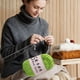 thumbnail image 2 of Hilo de algodón con leche para tejer muñecas y suéteres de bebé.Hilo acrílico suave para manualidades de costura y tejido casero.Lana para bufandas,gorros y bolsos., 2 of 6